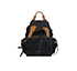 Runway Backpack, £495, Handbags, Black/Brown, Chiffon (Nylon), Front view